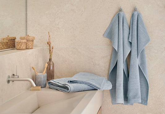 Helle Frotté 50x70 cm Ljusblå