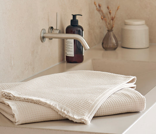 Haze Frotté 50x70 cm Sand