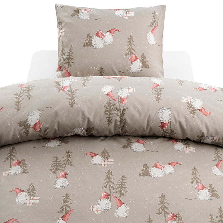 2-Dels Set Juletid Greige