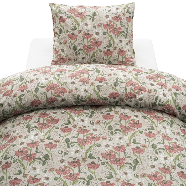 2-Dels Set Fleur Rosa