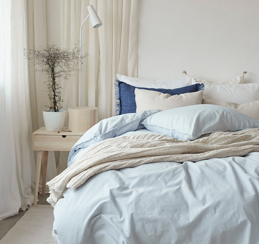 2-dels set Humble Ljusblå