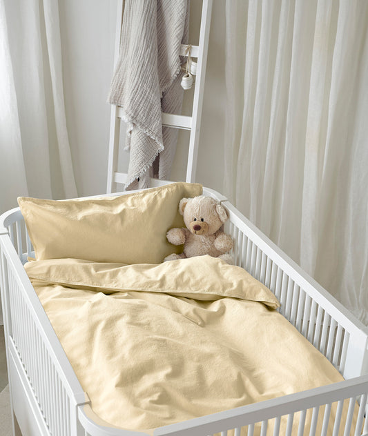 2-Dels Set Humble Gul Spjälsäng