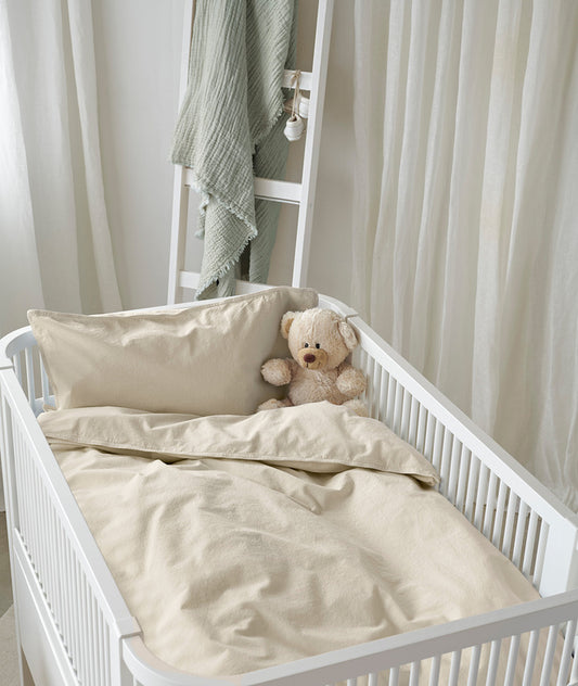 2-Dels Set Humble Beige Spjälsäng