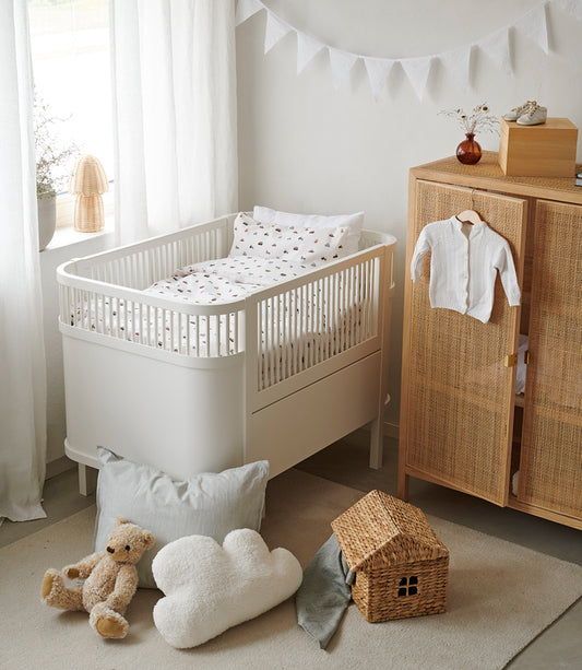 2-Dels Set John Beige Spjälsäng