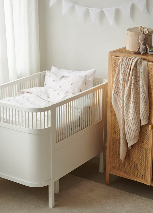 2-Dels Set Alvin Beige Spjälsäng