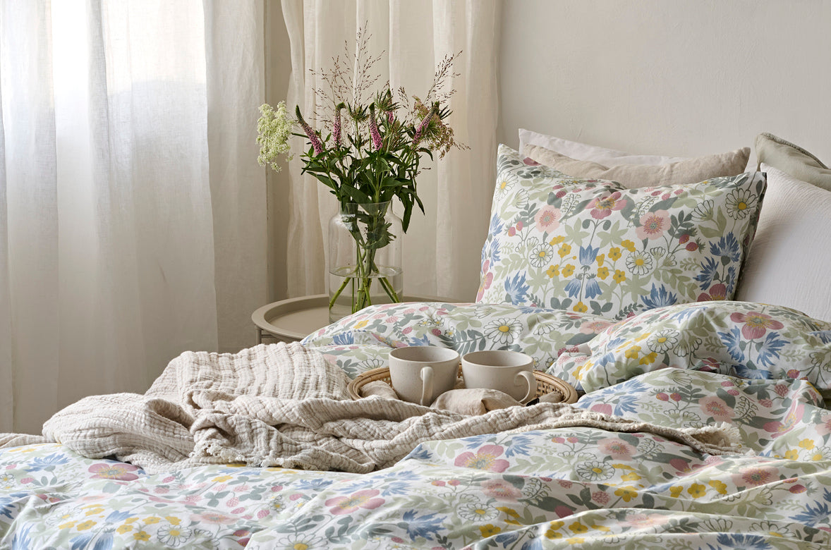 2-Dels Set Sommarblommor Multi