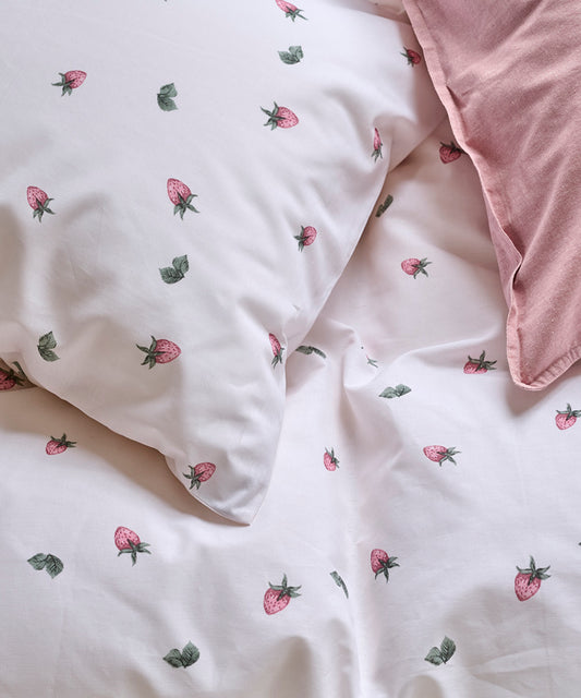 2-Dels Set Jordgubbsdröm Röd