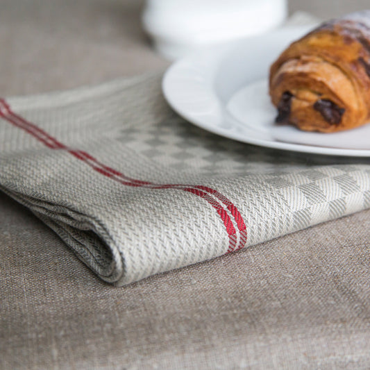 Alice servetthandduk 50x70 cm Röd