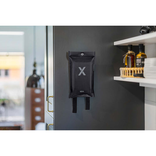 FB-120 SMD Brandfilt Silikon Svart 120x120 cm