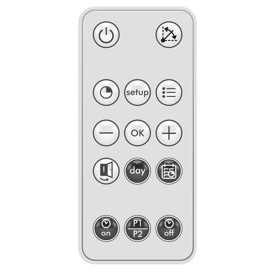 Väggmonterad Keramisk värmare 2000W Oscillering - KA-5216