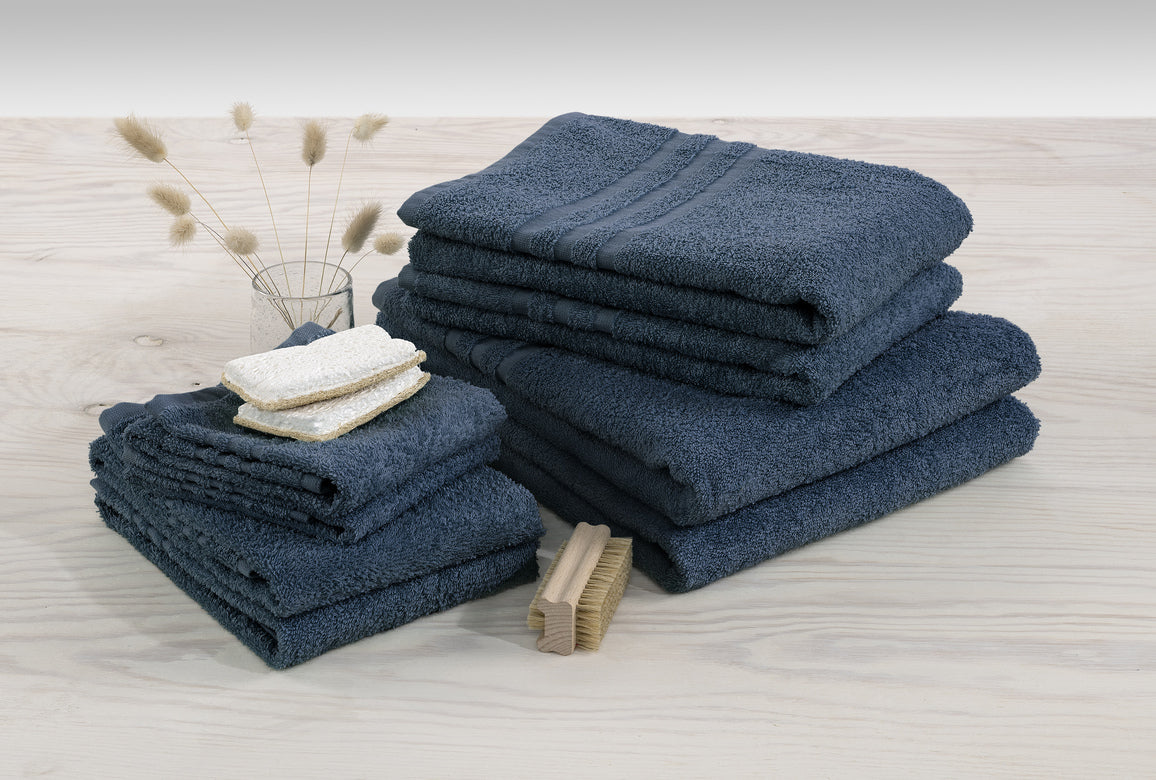 Basic Frotté Marinblå