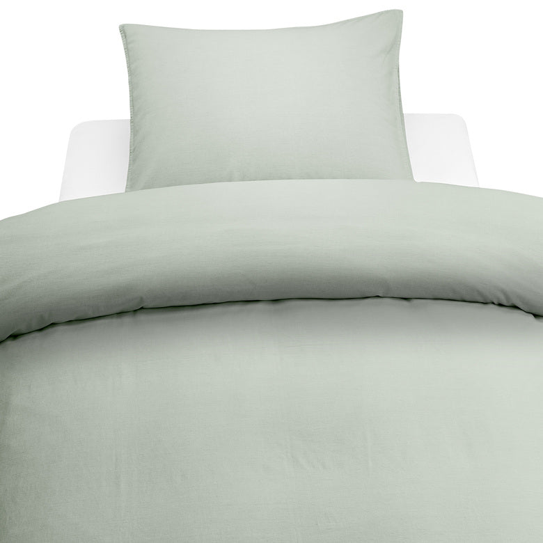 2-Dels Set Washed Grön