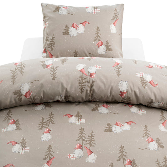 2-Dels Set Juletid Greige