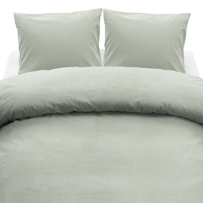 3-Dels Set Thelma Stripe Grön Dubbel