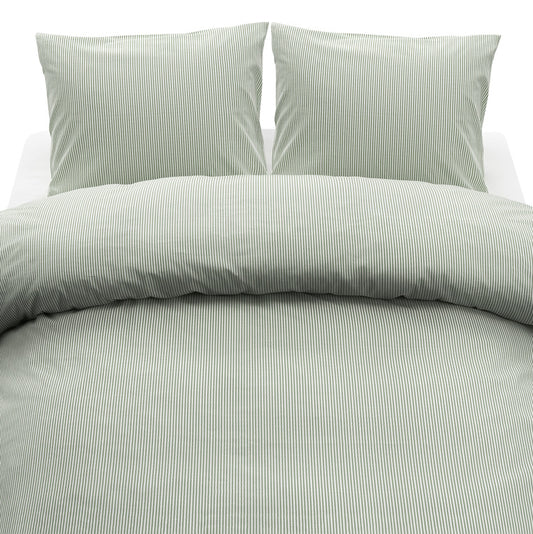 3-Dels Set Thelma Stripe Grön Dubbel