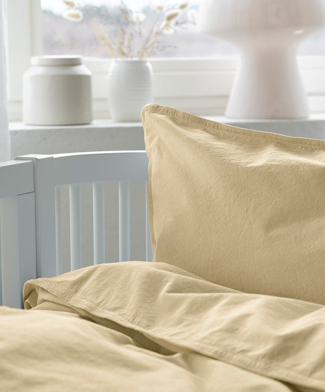 2-Dels Set Humble Gul Spjälsäng