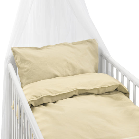 2-Dels Set Humble Gul Spjälsäng