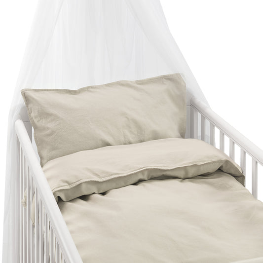 2-Dels Set Humble Beige Spjälsäng