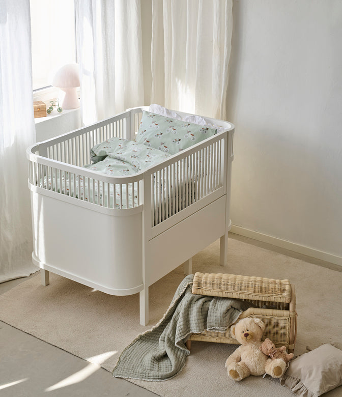 2-Dels Set Plingeling Spjälsäng Grön