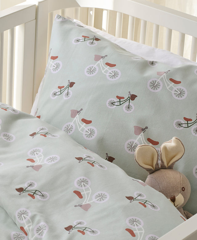 2-Dels Set Plingeling Spjälsäng Grön