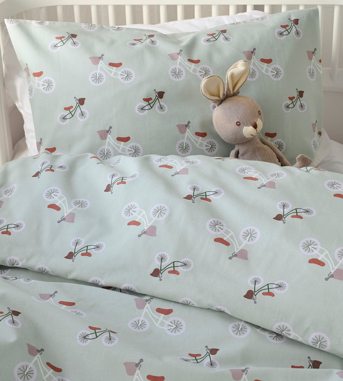 2-Dels Set Plingeling Spjälsäng Grön