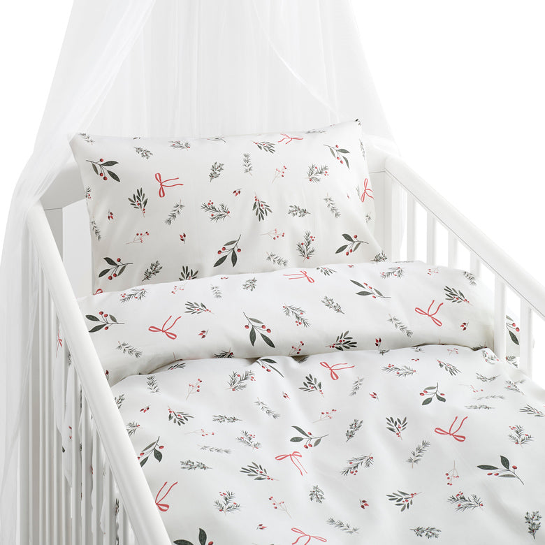 2-Dels Set Julkvisten Spjälsäng