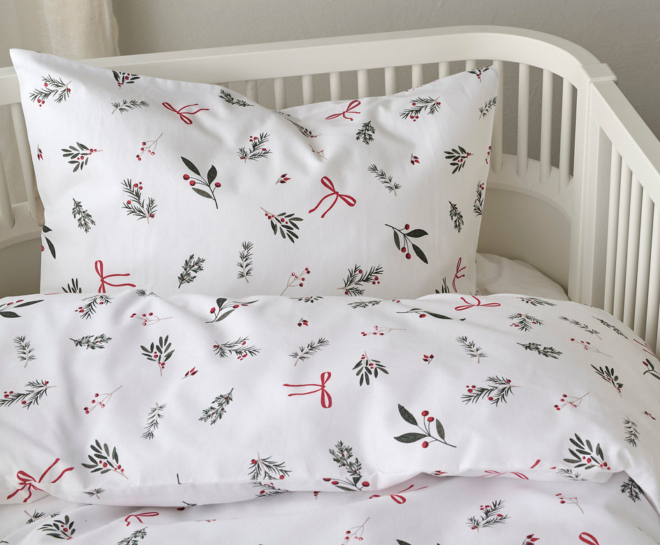 2-Dels Set Julkvisten Spjälsäng