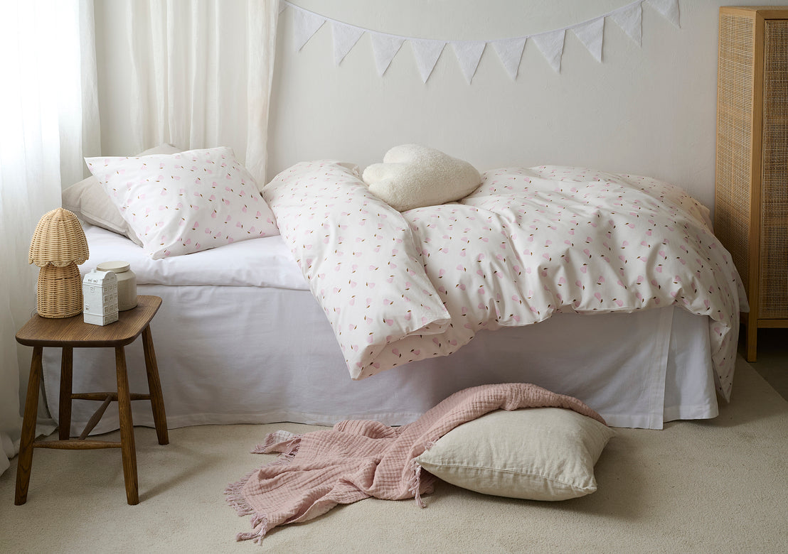 2-Dels Set Päron Rosa