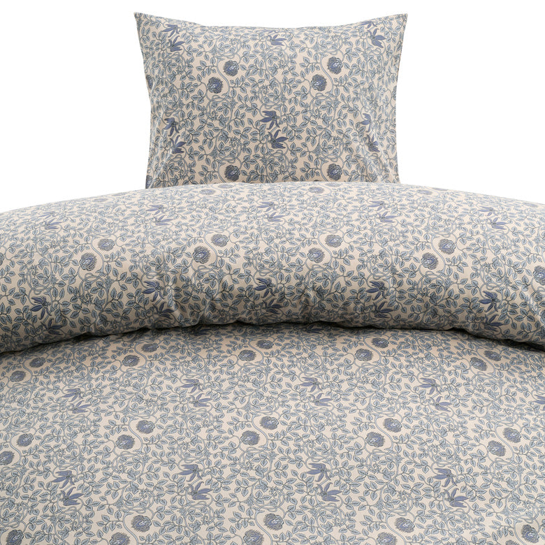 2-Dels Set Botanique Blå