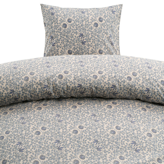 2-Dels Set Botanique Blå