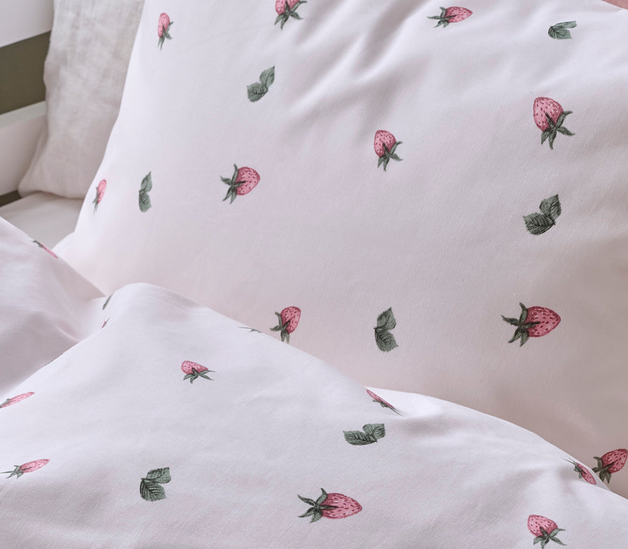 2-Dels Set Jordgubbsdröm Röd