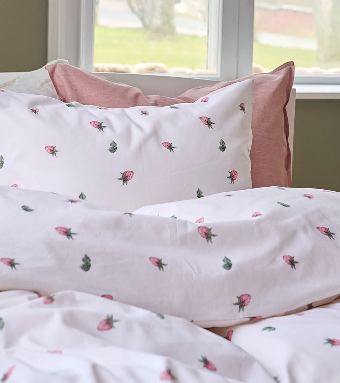 2-Dels Set Jordgubbsdröm Röd