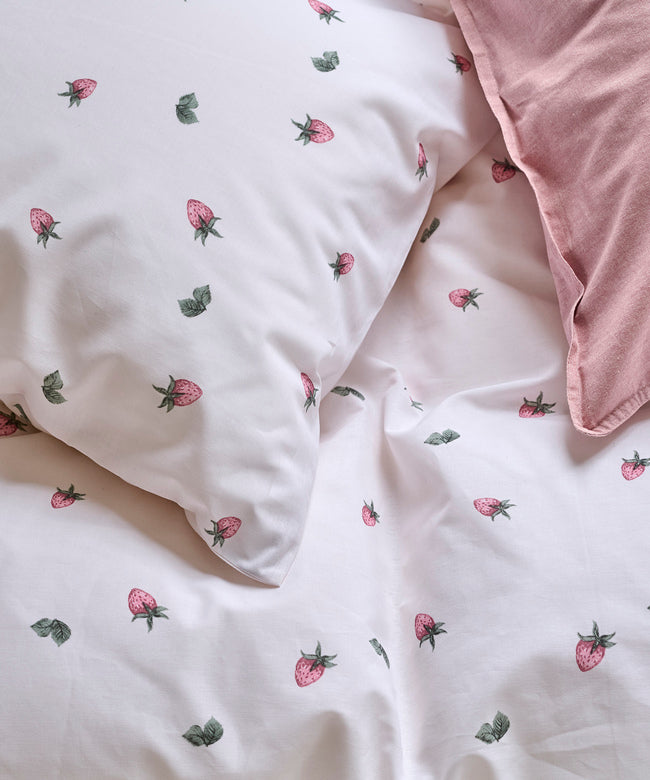 2-Dels Set Jordgubbsdröm Röd