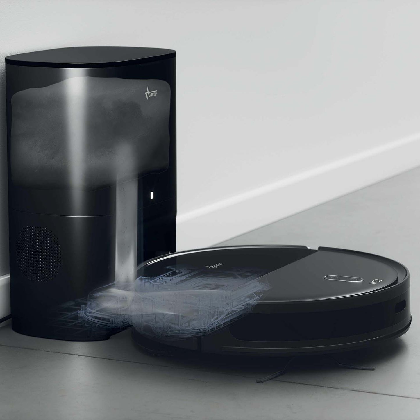 Robotdammsugare HG2 Våt & Torr med Tömningsstation